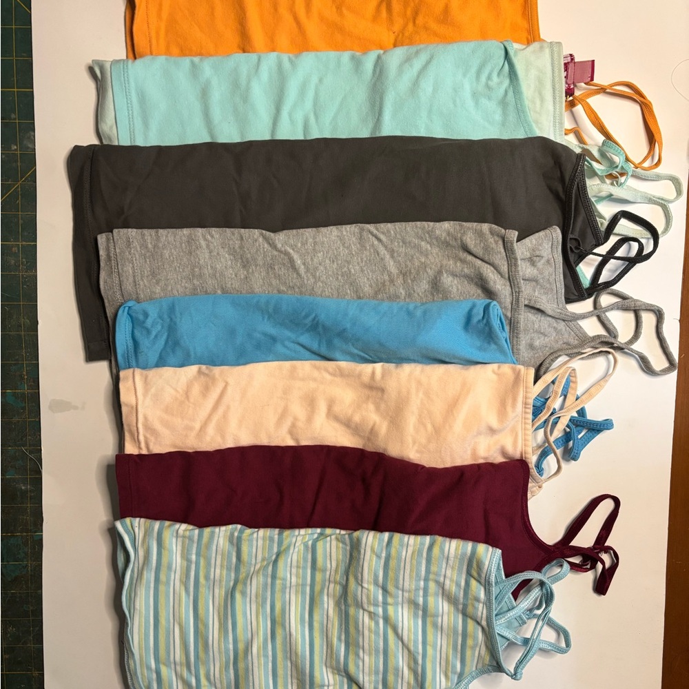 Bundle of 8 Camisoles – Variety of Colors & Styles